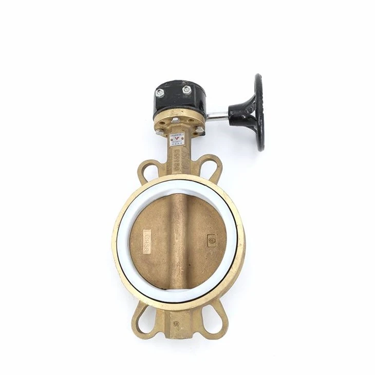 Nikkel-aluminium bronse skiven sommerfuglventil